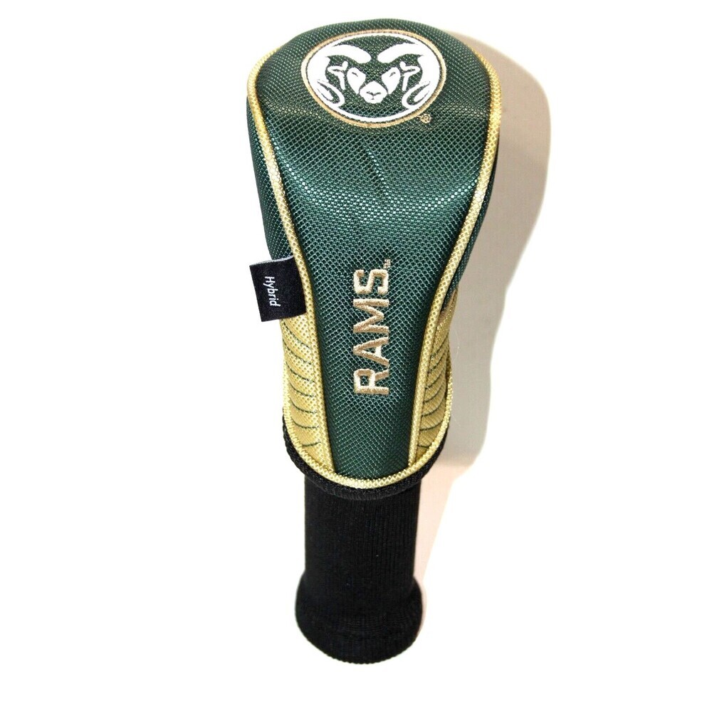Colorado State Rams Hybrid Driver Headcover Golf Club Head Cover Embroidered